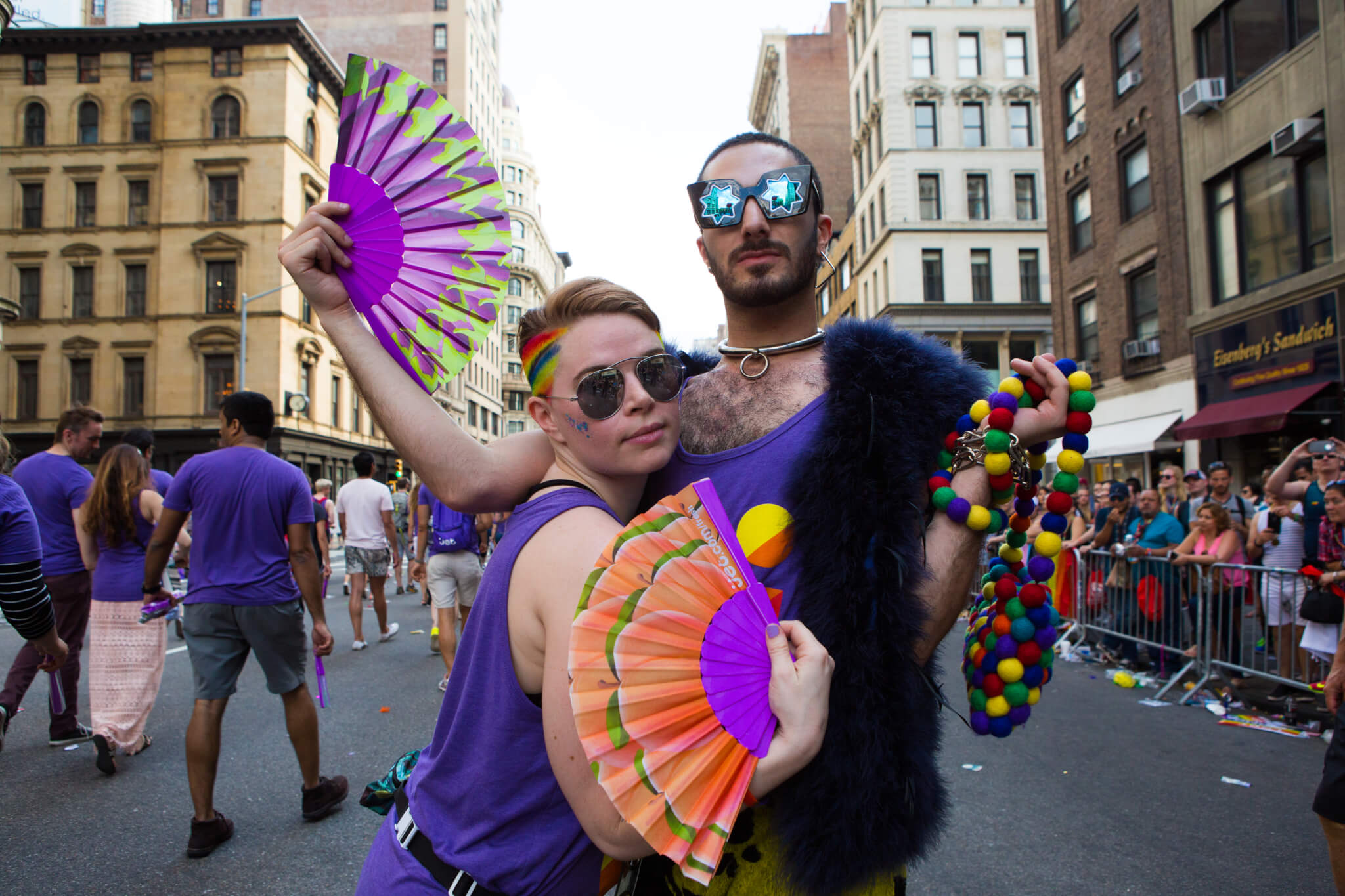 Pride fans in the wild